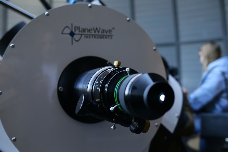 Uroczyste otwarcie nowych obserwatoriów astronomicznych /Zbigniew Meissner /PAP