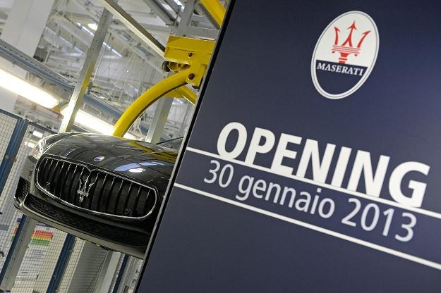 Uroczyste uruchomienie produkcji nowego Maserati /AFP