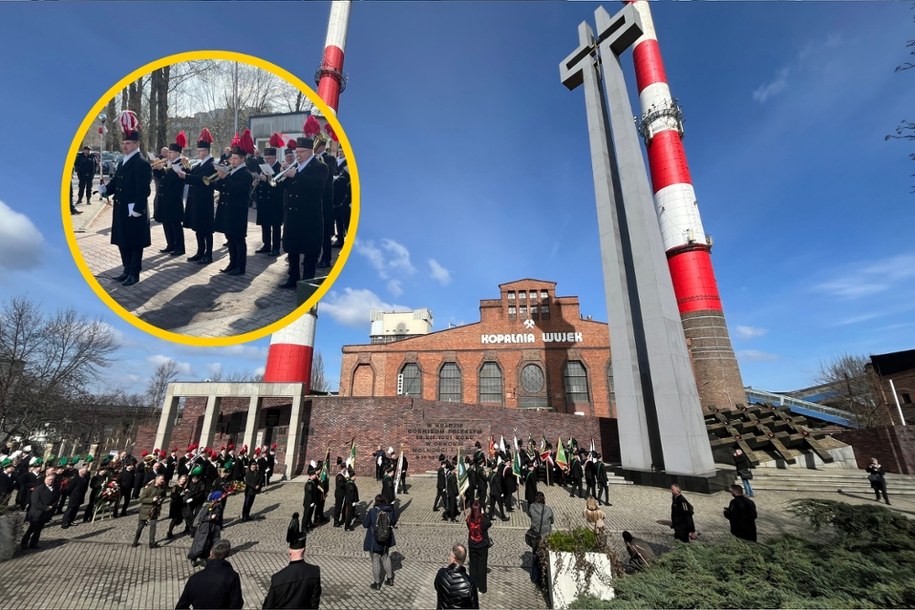 Uroczyste zakończenie działalności kopalni Wujek /Anna Kropaczek /RMF FM