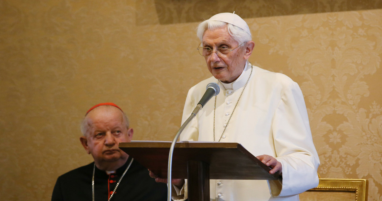 Uroczystość nadania tytułu Doktora Honoris Causa Papieżowi Benedyktowi XVI /Grzegorz GALAZKA/East News /East News