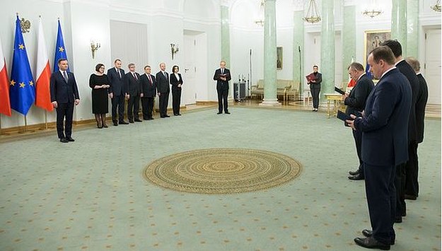 Uroczystość odbyła się w Pałacu Prezydenckim /Kancelaria Prezydenta, fot. Andrzej Hrechorowicz /PAP