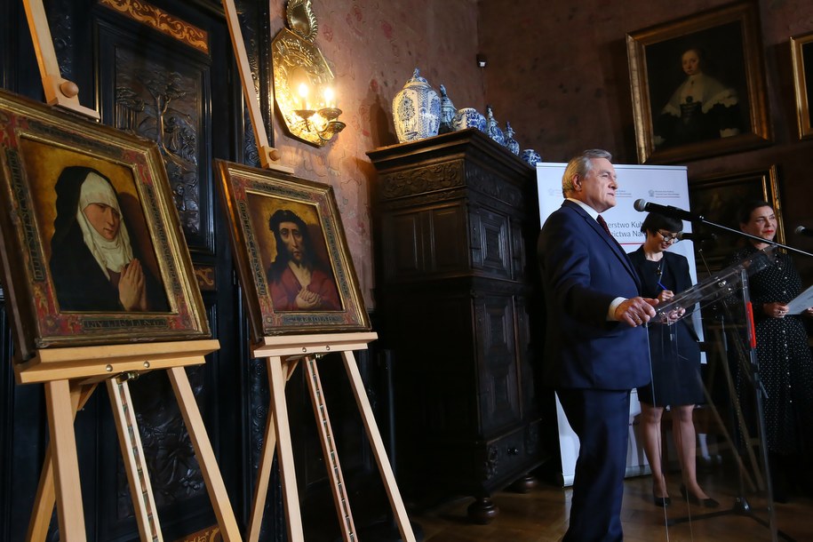 Uroczystość w Gołuchowie z udziałem wicepremiera Glińskiego /Tomasz Wojtasik /PAP