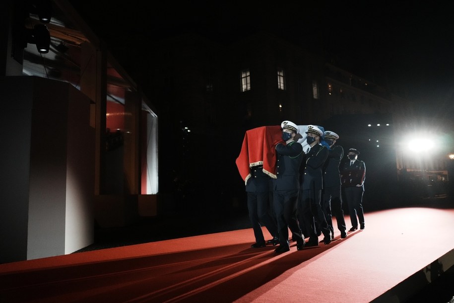 Uroczystość w Panteonie /THIBAULT CAMUS /PAP/EPA