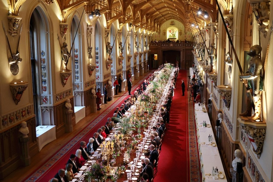 Uroczystość zgromadziła 160 gości /Chris Jackson /PAP/PA