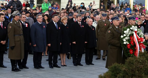 Uroczystości 11 listopada w Warszawie z udziałem prezydenta /Tomasz Gzell /PAP