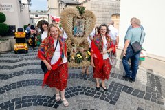 Uroczystości dożynkowe na Jasnej Górze w Częstochowie