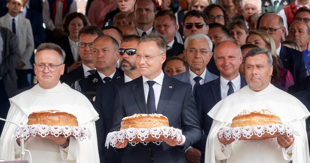 Uroczystości dożynkowe na Jasnej Górze w Częstochowie