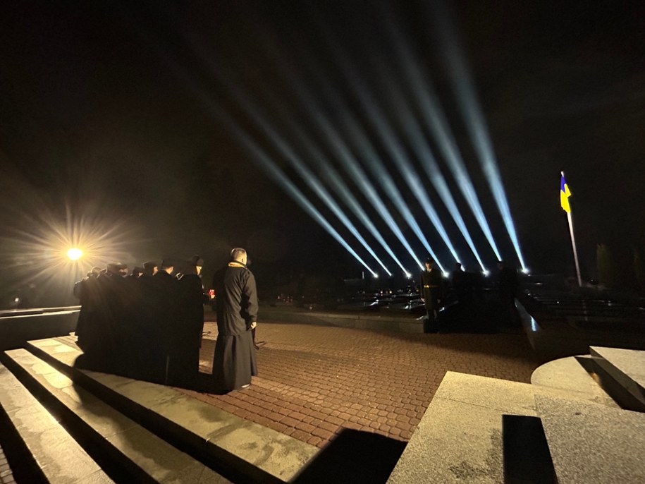 Uroczystości na Cmentarzu Łyczakowskim /Mateusz Chłystun /RMF FM
