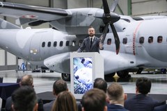  uroczystości podpisania umowy na modernizację i unifikację samolotów C-295M CASA dla Wojska Polskie