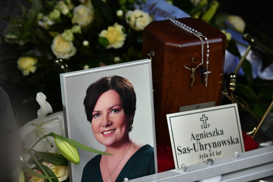 Uroczystości pogrzebowe aktorki Agnieszki Kotulanki /Bartłomiej  Zborowski /PAP