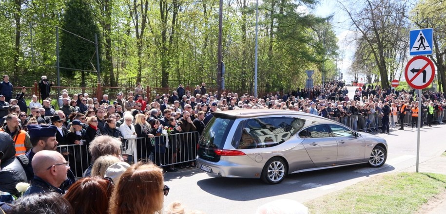 Uroczystości pogrzebowe posła Lewicy Łukasza Litewki /Wojciech Olkusnik /East News