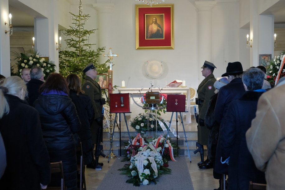 Uroczystości pogrzebowe reżyserki teatralnej i filmowej Izabelli Cywińskiej /Mateusz Marek /PAP