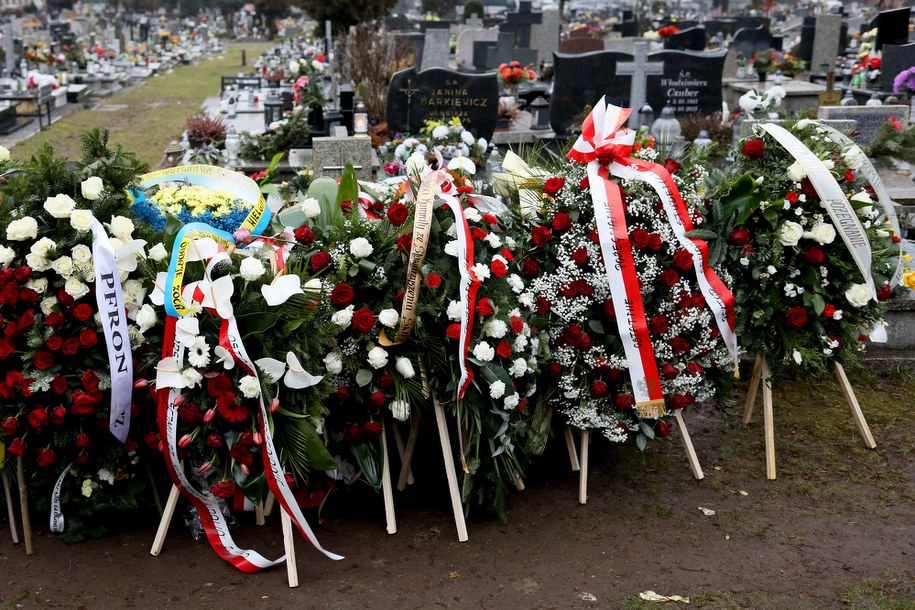 Uroczystości pogrzebowe senatora Platformy Obywatelskiej Marka Plury /Zbigniew Meissner /PAP