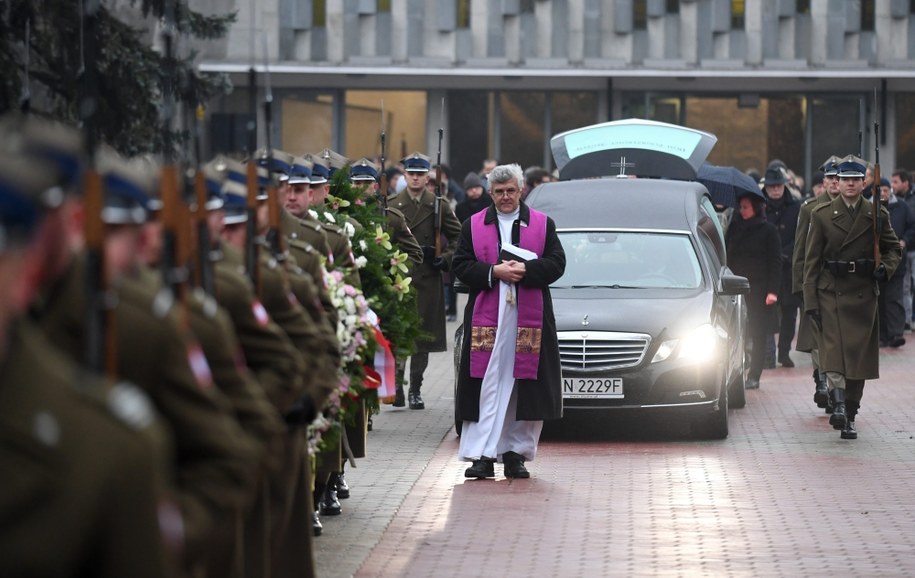 Uroczystości pogrzebowe Tadeusza Chmielewskiego /PAP/Bartłomiej Zborowski /PAP