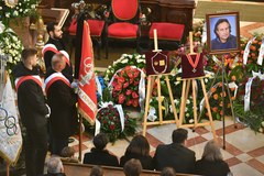Uroczystości pogrzebowe Tomasza Wójtowicza