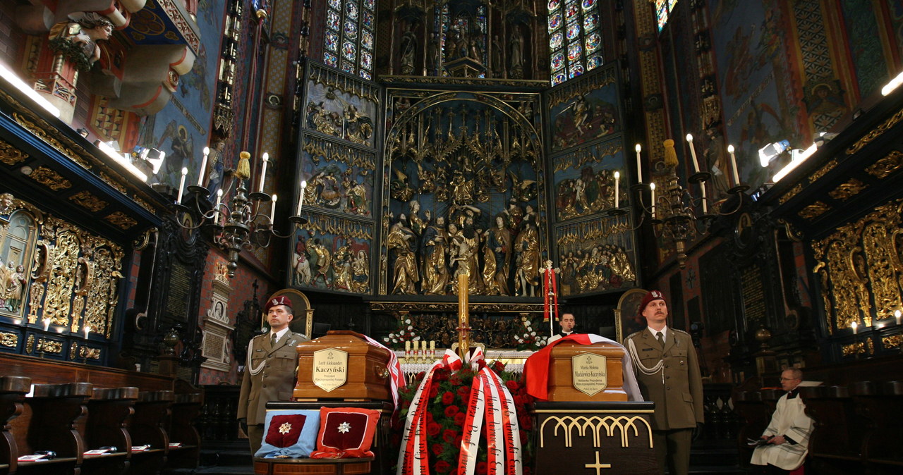Uroczystości pogrzebowe w Bazylice Mariackiej