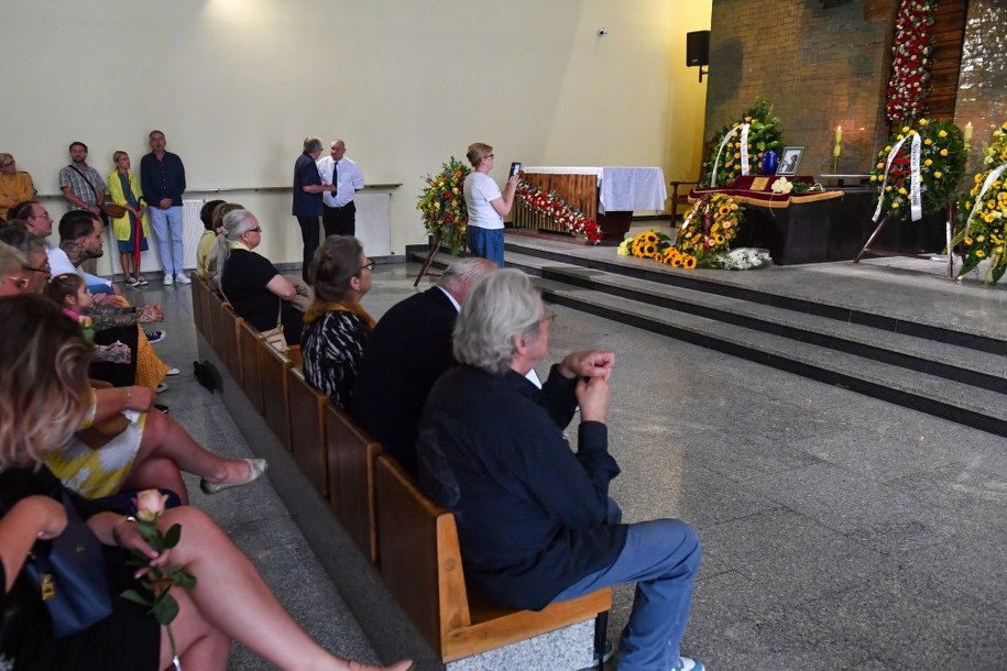 Uroczystości pogrzebowe /Piotr Nowak /PAP