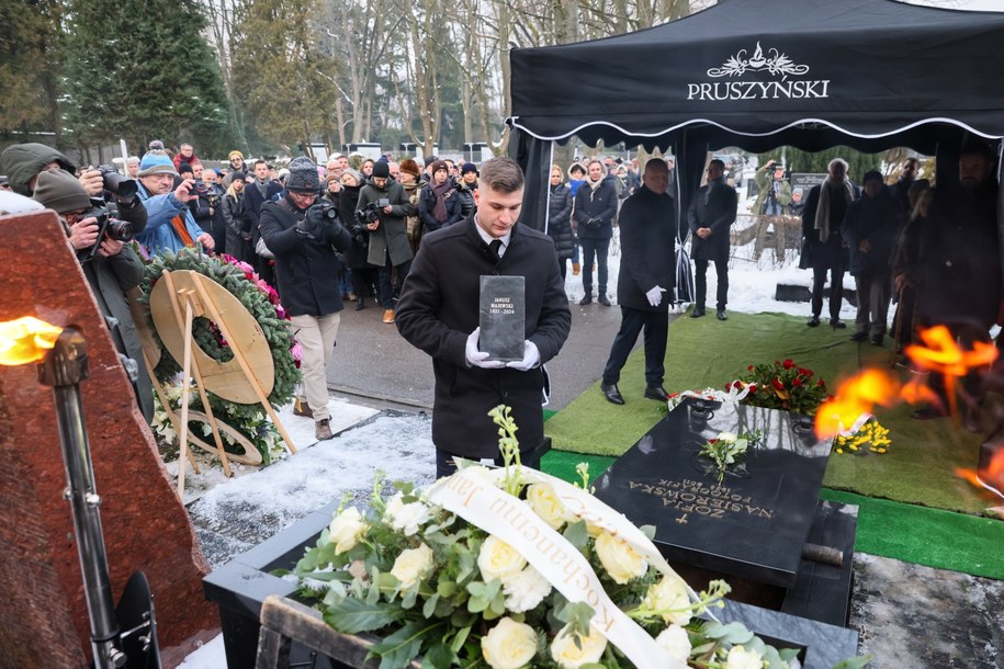 Uroczystości pogrzebowe / 	Leszek Szymański    /PAP