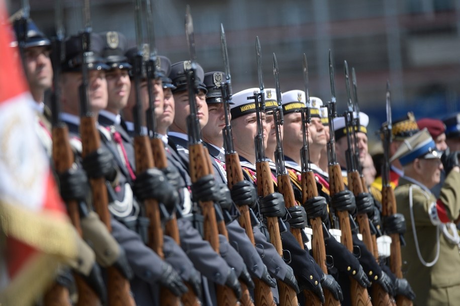 Uroczystości przed Grobem Nieznanego Żołnierza /Bartłomiej Zborowski /PAP