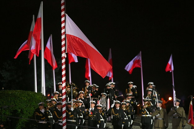 Uroczystości przed Pomnikiem Obrońców Wybrzeża Westerplatte /Adam Warżawa /PAP