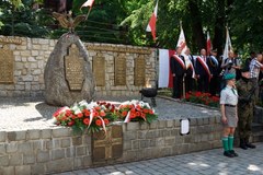 Uroczystości przy Pomniku Poległych w Powstaniu Poznańskim 28-30 Czerwca 1956 r. 