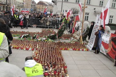 Uroczystości rocznicowe na Krakowskim Przedmieściu