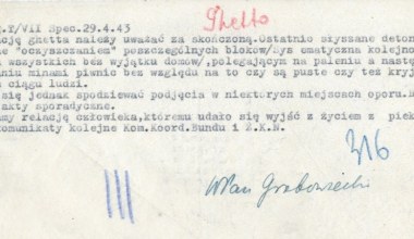 Uroczystości rocznicowe powstania Rady Pomocy Żydom "Żegota"