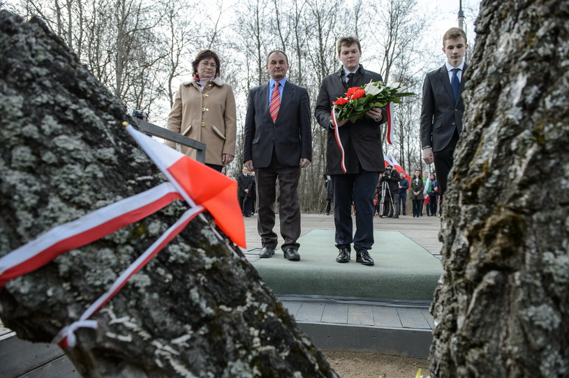 Uroczystości w miejscu katastrofy prezydenckiego tupolewa /Wojciech Pacewicz /PAP