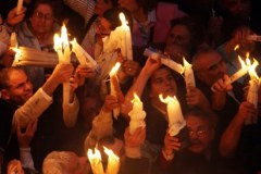 Uroczystości zstąpienia Świętego Ognia w Jerozolimie