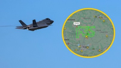 Uroczysty przelot F-35 nad Polską. Niespodzianka na niebie w okolicach Krakowa