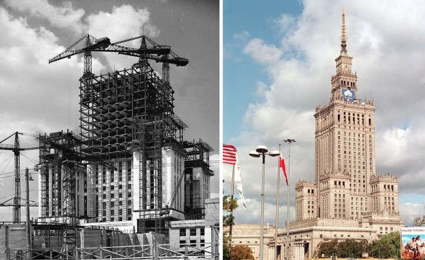 Urodziny Pałacu Kultury i Nauki. Zobaczcie archiwalne zdjęcia z budowy