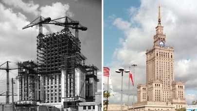 Urodziny Pałacu Kultury i Nauki. Zobaczcie archiwalne zdjęcia z budowy