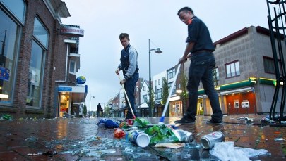 Urodziny z Facebooka wywołały zamieszki w Haren 