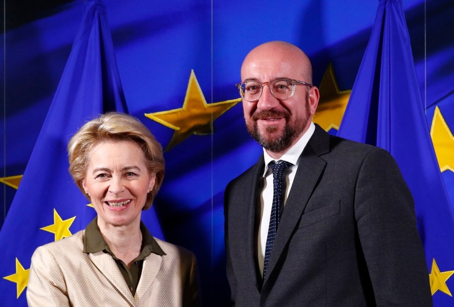 Ursula von der Leyen i Charles Michel / FRANCOIS LENOIR / POOL / AFP /PAP/EPA