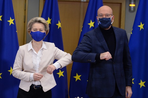 Ursula von der Leyen i Charles Michel /JOHANNA GERON / POOL /PAP/EPA