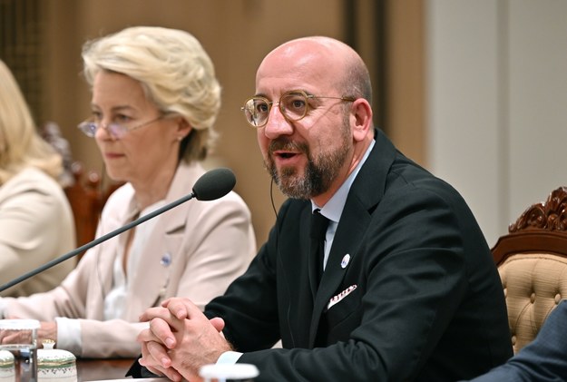 Ursula von der Leyen i Charles Michel /JUNG YEON-JE / POOL /PAP/EPA