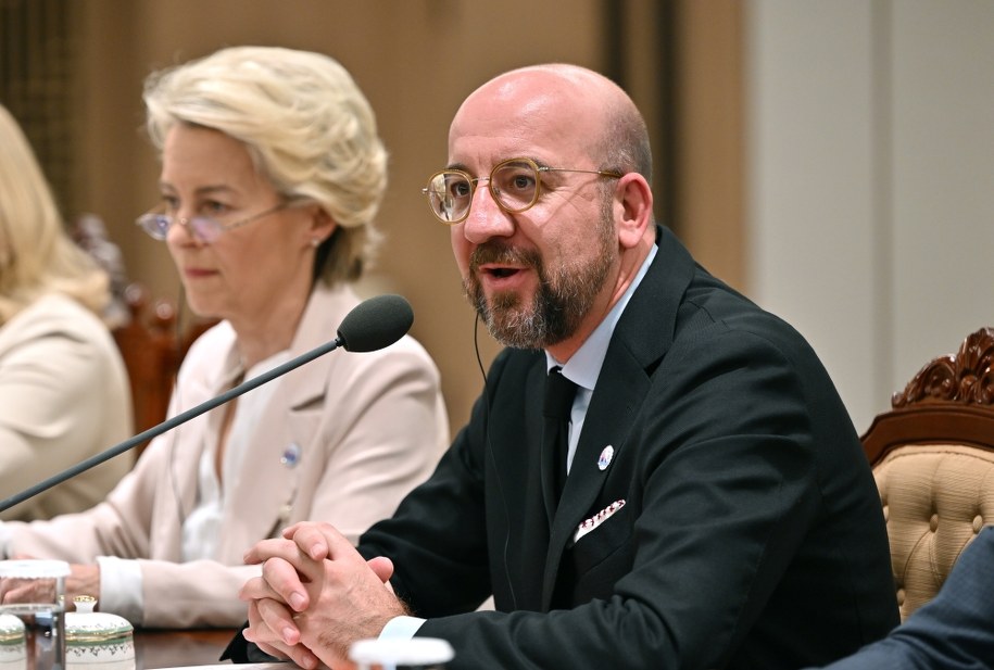 Ursula von der Leyen i Charles Michel /JUNG YEON-JE / POOL /PAP/EPA