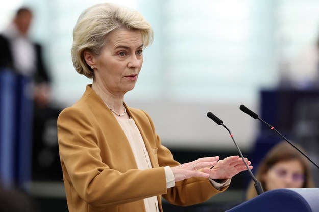 Ursula von der Leyen podkreśliła, że konieczne są zmiany w budżecie UE /AFP/AFP FREDERICK FLORIN/ff /East News
