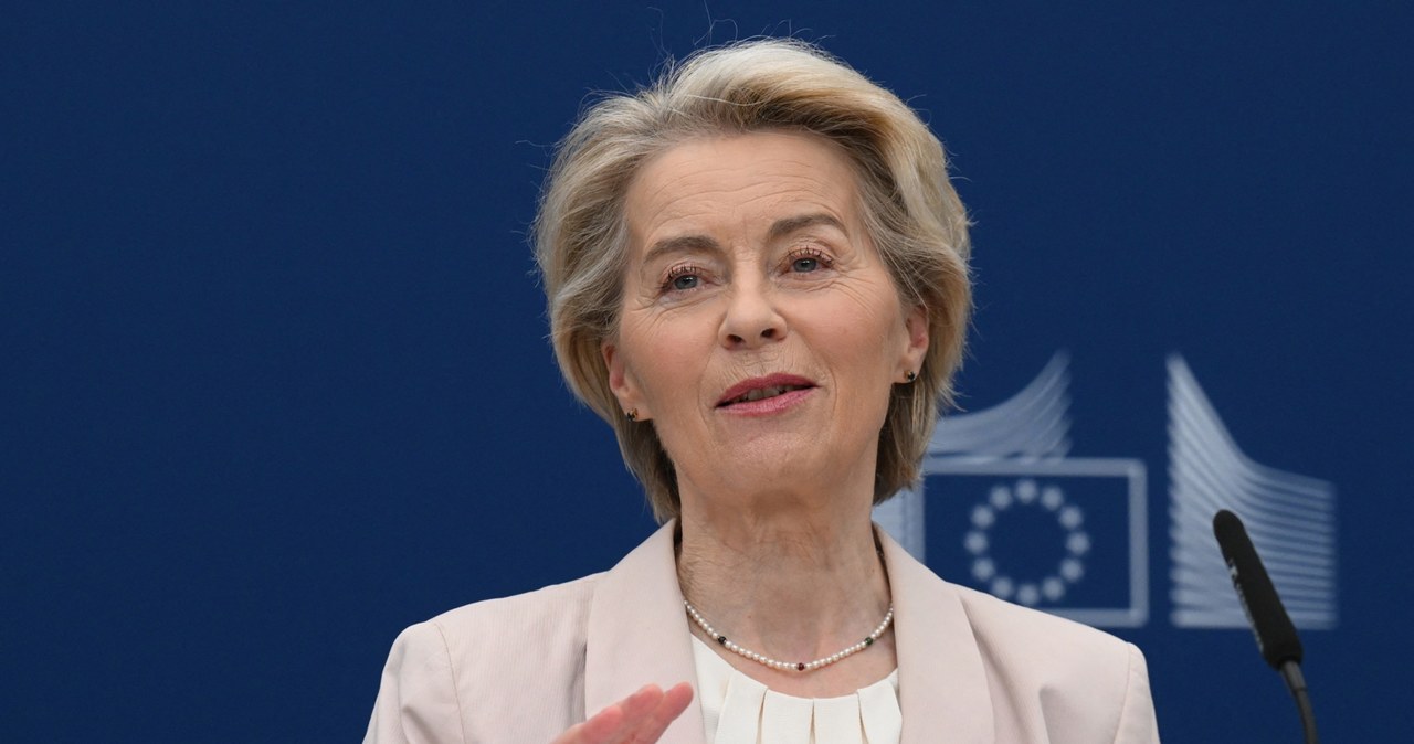 Ursula von der Leyen przedstawiła plan obronności Europy /NICOLAS TUCAT /AFP