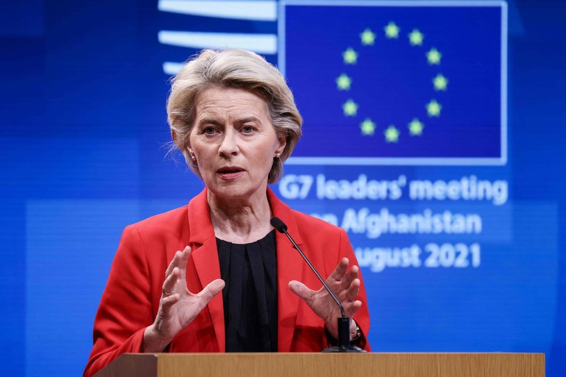 Ursula von der Leyen, przewodnicząca KE /AFP