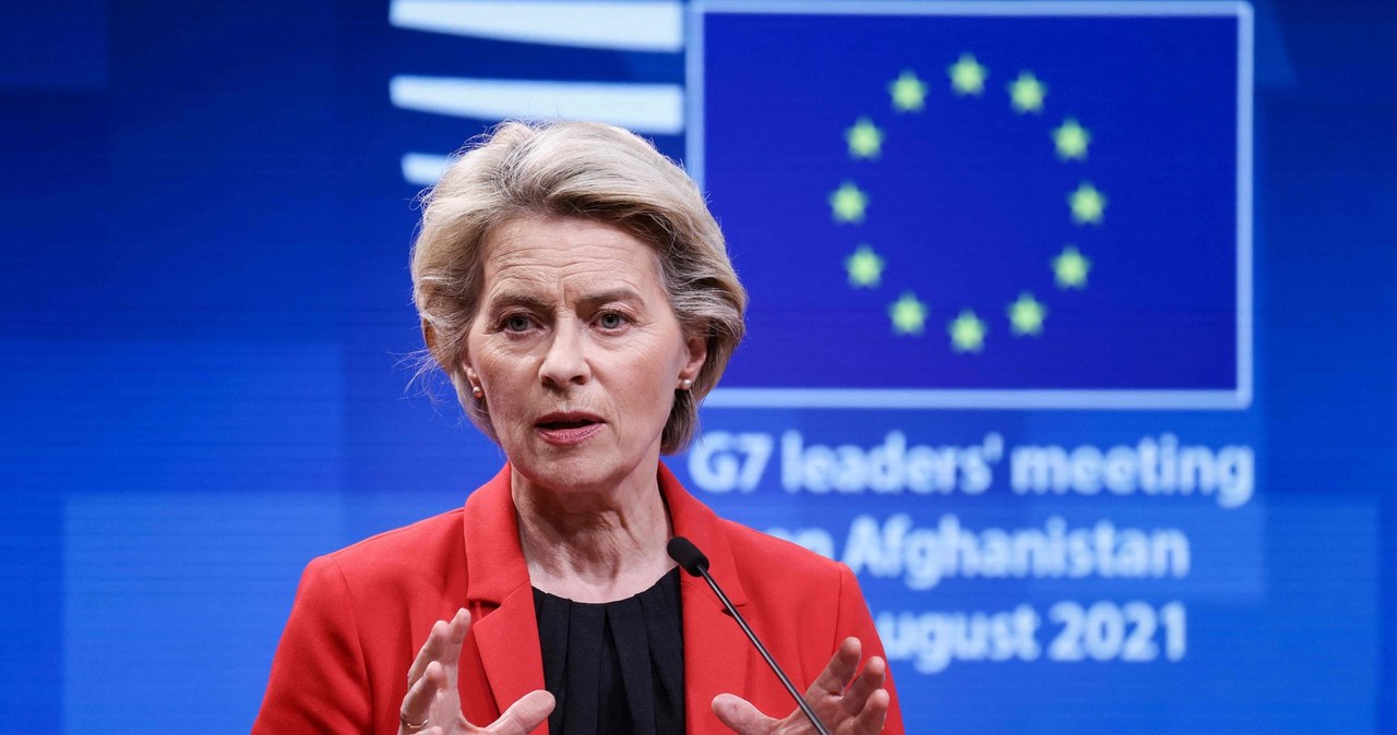 Ursula von der Leyen, przewodnicząca KE /AFP