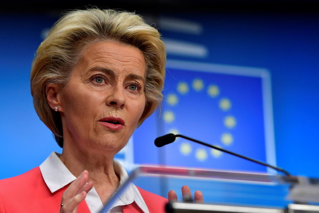 Ursula von der Leyen, szefowa Komisji Europejskiej /JOHN THYS/POOL /PAP/EPA
