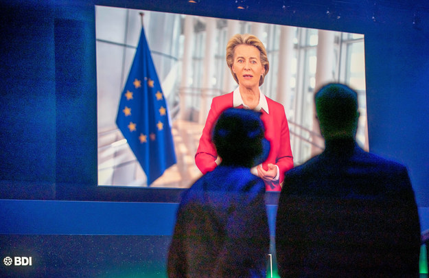 Ursula von der Leyen, szefowa Komisji Europejskiej /MICHAEL KAPPELER /PAP/DPA