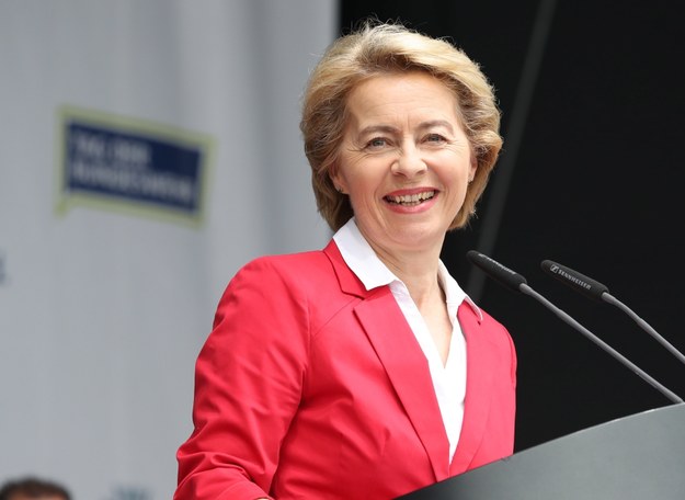 Ursula von der Leyen /	FOCKE STRANGMANN /PAP/EPA