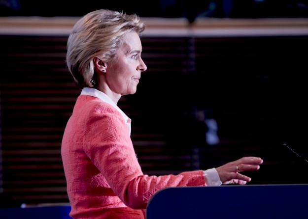 Ursula von der Leyen /OLIVIER HOSLET /PAP/EPA