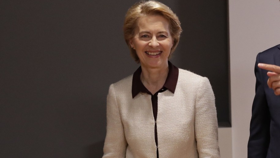 Ursula von der Leyen /OLIVIER HOSLET / POOL /PAP/EPA