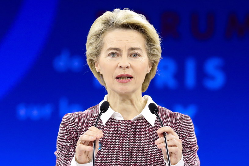 Ursula von der Leyen /LUDOVIC MARIN /PAP/EPA