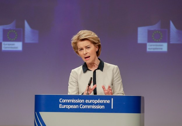 Ursula von der Leyen /STEPHANIE LECOCQ  /PAP/EPA