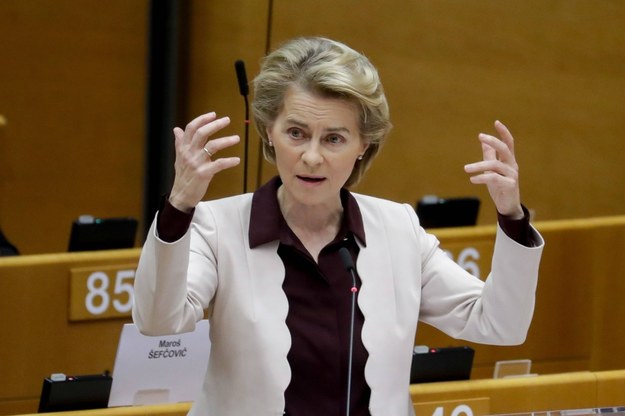 Ursula von der Leyen /STEPHANIE LECOCQ  /PAP/EPA