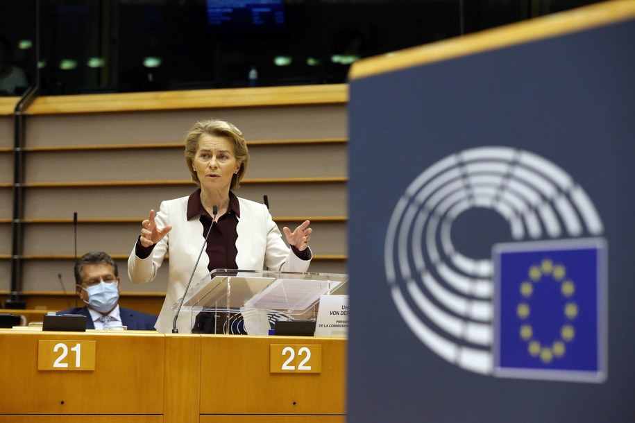 Ursula von der Leyen /STEPHANIE LECOCQ  /PAP/EPA